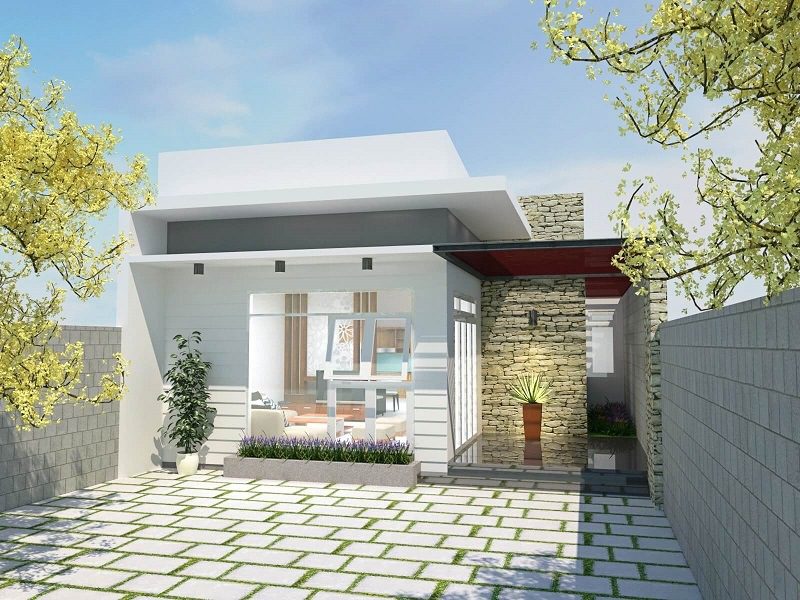 Top 10 mẫu nhà cấp 4 nhỏ đẹp 300 triệu phong cách hiện đại  Home designs  exterior Ngoại thất nhà Kiến trúc